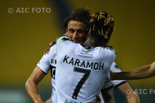 Parma Yann Karamoh Parma 2020 Parma, Italy Joy goal 2-2 