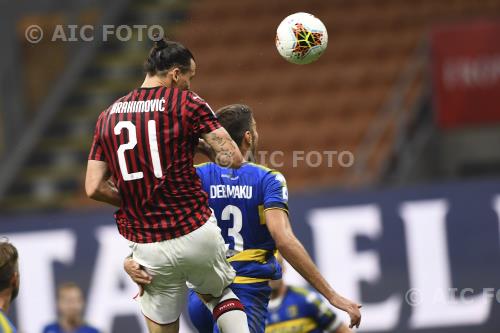 Parma Zlatan Ibrahimovic Milan 2020 Milano, Italy 