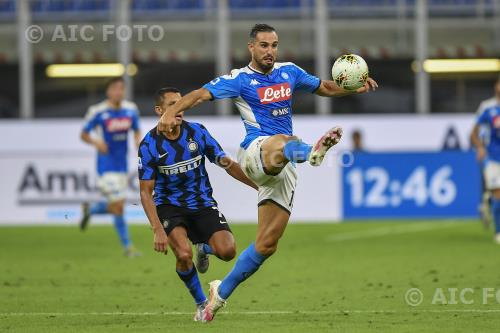 Napoli Alexis Sanchez Inter 2020 Milano, Italy 