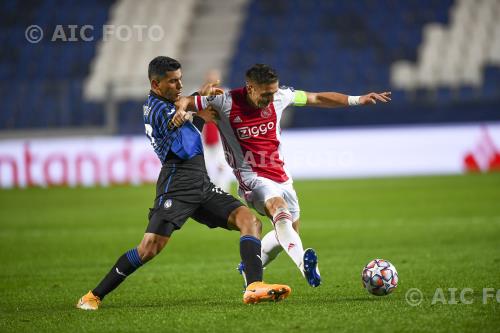 Ajax Cristian Romero Atalanta 2019 Bergamo, Italy. 
