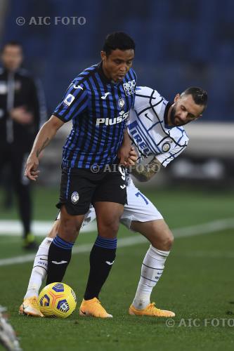 Atalanta Marcelo Brozovic Inter 2020 Bergamo, Italy 