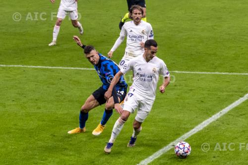 Inter Lucas Vazquez Real Madrid Luka Modric Giuseppe Meazza final match between Inter 0-2 Real Madrid Milano, Italy. 