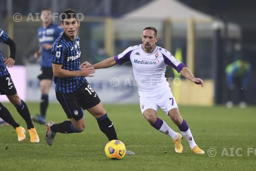 Atalanta Franck Ribery Fiorentina 2020 Bergamo, Italy 