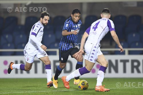 Atalanta Giacomo Bonaventura Fiorentina Nikola Milenkovic Gewiss match between Atalanta 3-0 Fiorentina Bergamo, Italy 