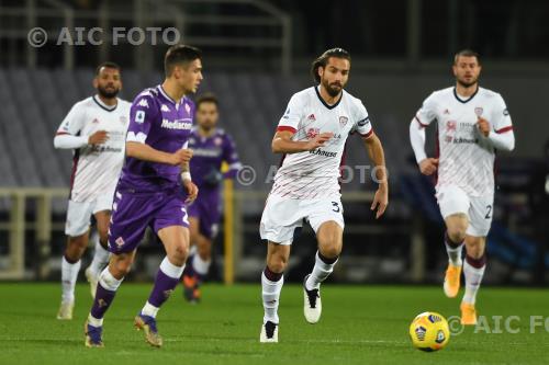 Cagliari Lucas Martinez Quarta Fiorentina 2021 Firenze, Italy 