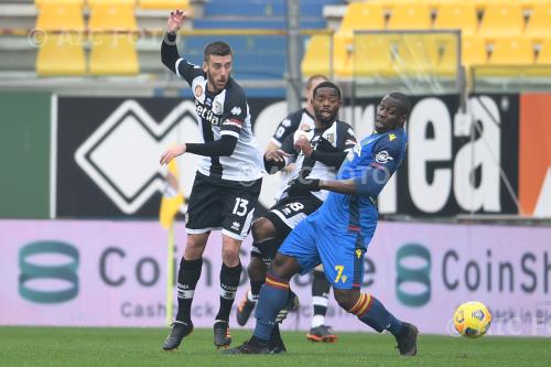 Parma Wylan Cyprien Parma Stefano Chuka Okaka Ennio Tardini match between Parma 2-2 Udinese Parma, Italy 