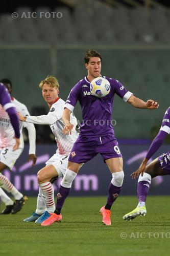 Fiorentina Simon Kjaer Milan 2018 Firenze, Italy. 