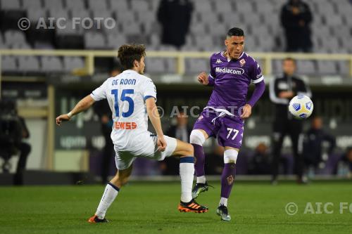 Fiorentina Marten de Roon Atalanta 2018 Firenze, Italy. 