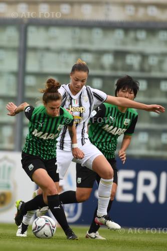 Sassuolo Femminile Andrea Staskova Juventus Women Mana Mihashi Enzo Ricci match between Sassuolo Femminile 0-3 Juventus Femminile Sassuolo, Italy 