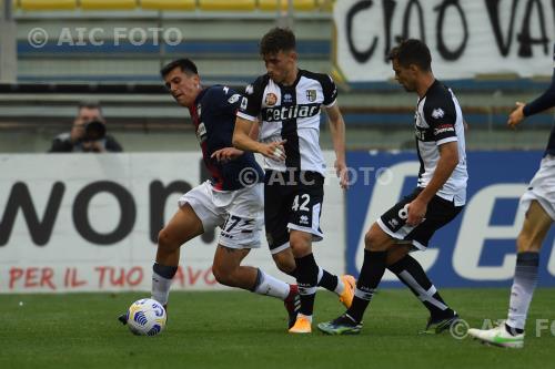 Crotone Maxime Busi Parma Alberto Grassi Ennio Tardini match between Parma 3-4 Crotone Parma, Italy 