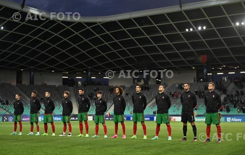 Portugal U21 Gedson Fernandes Portugal U21 Dany Mota Portugal U21 Tomas Tavares Portugal U21 Diogo Leite Portugal U21 