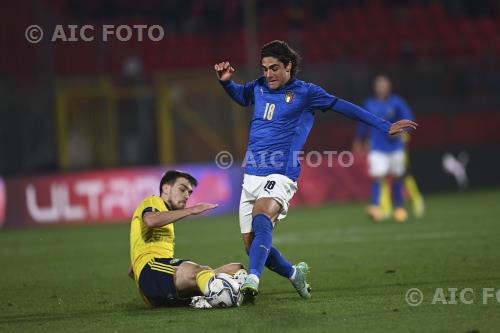 Italy U21 Pavle Vagic Sweden U21 2021 Monza, Italy. 