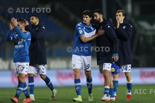 Brescia Stefano Moreo Brescia Riad Bajic Mario Rigamonti match between Brescia 0-1 Pisa Brescia, Italy 