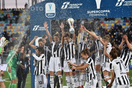 Juventus Women 2022 Italian championship 2021 2022  SuperCup Femminile Final 