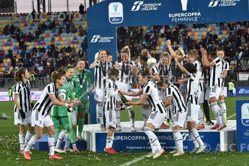 Juventus Women 2022 Italian championship 2021 2022  SuperCup Femminile Final 