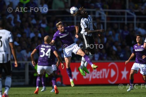 Juventus Szymon Zurkowski Fiorentina Sofyan Amrabat Artemio Franchi match between Fiorentina 1-1  Juventus Firenze, Italy 