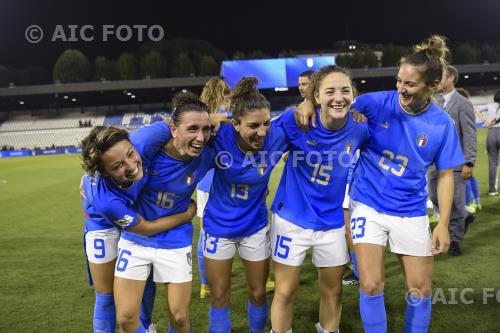 Italy Lucia Di Guglielmo Italy Elisa Bartoli Italy 2022 Fifa Women’s World Cup 2023 qualifying round Group Stage, Group G 