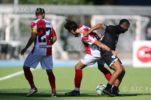 Rimini Andrea Delcarro Rimini Daniele Ragatzu Romeo Neri match between Rimini 3-0 Olbia Rimini, Italy 