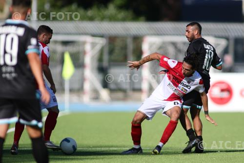 Rimini Andrea Delcarro Rimini Daniele Ragatzu Romeo Neri match between Rimini 3-0 Olbia Rimini, Italy 