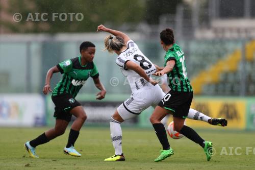 Sassuolo Women Martina Rosucci Juventus Women Melissa Bellucci Enzo Ricci match between Sassuolo Women 1-1 Juventus  Women Sassuolo, Italy 