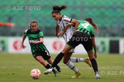 Sassuolo Women Agnese Bonfantini Juventus Women Caroline Pleidrup Enzo Ricci match between Sassuolo Women 1-1 Juventus  Women Sassuolo, Italy 