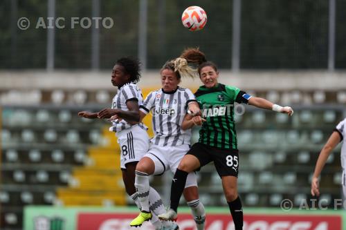 Juventus Women Martina Rosucci Juventus Women Maria Luisa Filangeri Enzo Ricci match between Sassuolo Women 1-1 Juventus  Women Sassuolo, Italy 