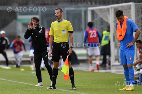 2022 UEFA Under 21 Georgia-Romania 2023 Qualifying Friendly Match Teofilo Patini 