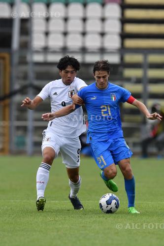 Italy U21 Yudai Kimura Japan U21 2022 Castel di Sangro, Italy. 