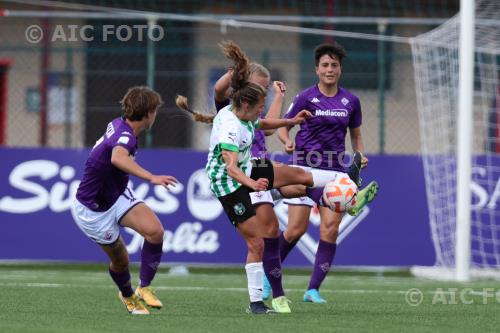 Sassuolo Women Alexandra Johannsdottir Fiorentina Women Alice Parisi Piero Torrini match between Fiorentina Women 2-0 Sassuolo Women Firenze, Italy 
