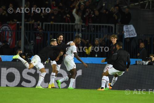 Milan Olivier Giroud Milan Yacine Adli Italian championship 2022 2023 8°Day Carlo Castellani match between    Empoli  1-3 Milan 
