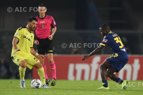 Udinese Yayah Kallon Hellas Verona 2022 Verona, Italy 
