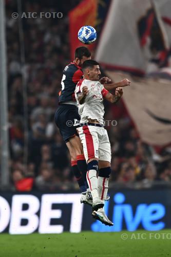Cagliari Mattia Bani Genoa 2022 Genova, Italy 