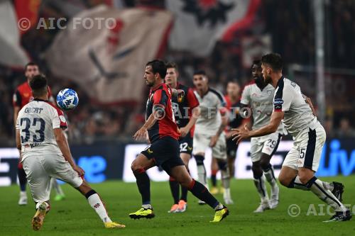 Cagliari Mattia Aramu Genoa Giorgio Altare Luigi Ferraris match between Genoa 0-0 Cagliari Genova, Italy 