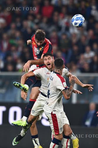 Genoa Giorgio Altare Cagliari Alessandro Deiola Luigi Ferraris match between Genoa 0-0 Cagliari Genova, Italy 