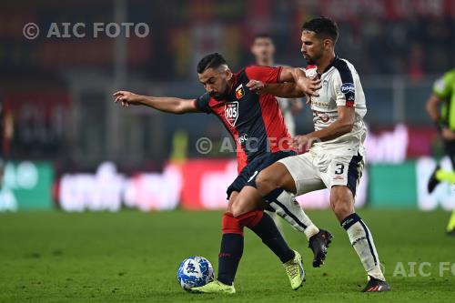 Genoa Edoardo Goldaniga Cagliari 2022 Genova, Italy 