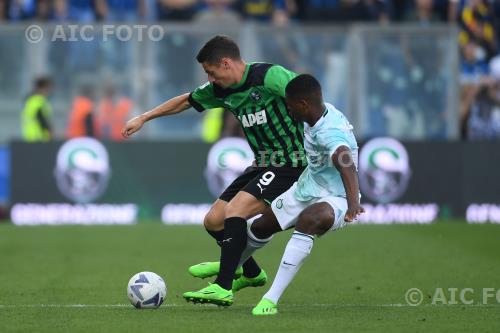 Sassuolo Denzel Dumfries Inter 2022 Reggio Emilia, Italy 