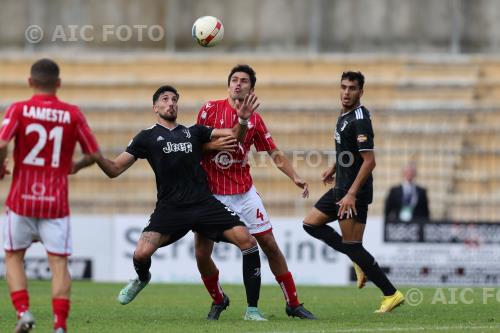 Juventus U23 Riccardo Nava Piacenza Tarik Muharemovic Leonardo Garilli match between Piacenza 3-3 Juventus Piacenza, Italy 
