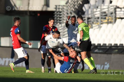 Gubbio Francesco De Rose Cesena Nicolo Francofonte Italian championship 2022 2023 Lega Pro 12°Day Orogel match between Cesena 3-0 Gubbio 