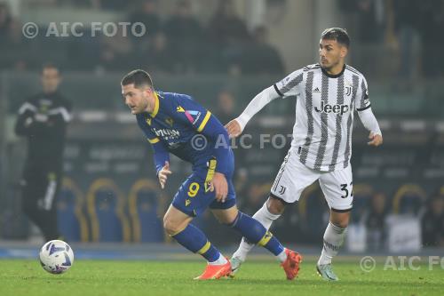 Hellas Verona Leandro Paredes Juventus 2022 Verona, Italy 