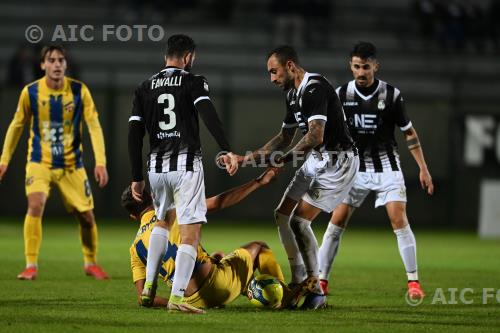 Fermana Alessandro Favalli Siena Tommaso Bianchi Artemio Franchi match between Siena 2-3 Fermana Siena, Italy 