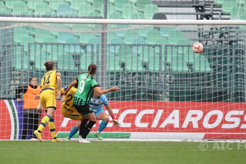 Sassuolo Women Ana Jelencic Parma Women Erika Santoro Enzo Ricci match between Sassuolo Women 2-2 Parma Women Sassuolo, Italy 