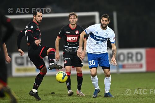 Vicenza Marco Bellich Vicenza Riccardo Capogna Ernesto Breda match between Pro Sesto 1-4 Vicenza Milano, Italy 