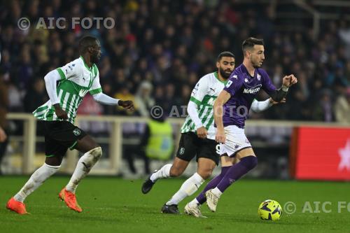 Fiorentina Gregoire Defrel Sassuolo Pedro Obiang Artemio Franchi match between Fiorentina 2-1  Sassuolo Firenze, Italy 