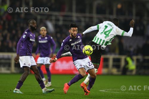 Fiorentina Pedro Obiang Sassuolo Jonathan Ikone Artemio Franchi match between Fiorentina 2-1  Sassuolo Firenze, Italy 