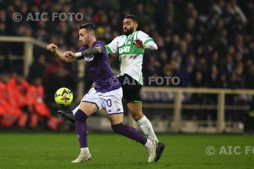 Fiorentina Gregoire Defrel Sassuolo 2023 Firenze, Italy 