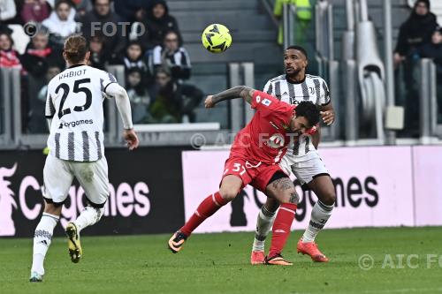 Monza Gleison Bremer Juventus Adrien Rabiot Allianz match between  Juventus 0-2 Monza Torino, Italy 