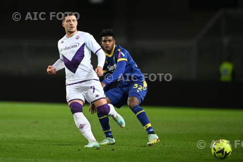 Fiorentina Juan Cabal Hellas Verona 2023 Verona, Italy 