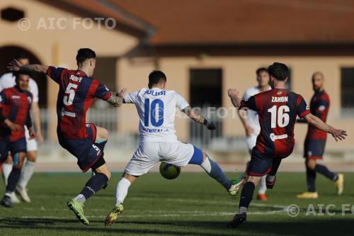 Imolese Tiziano Tulissi Fermana Manuel Zanon Romeo Galli match between Imolese 0-0  Fermana Imola, Italy 