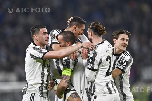 Juventus 2023 Uefa Europa League   2022 2023 Round of Finals , 1à Match 