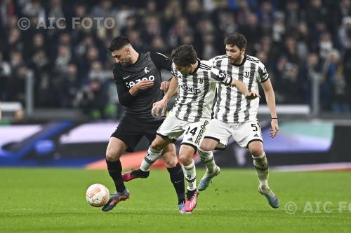 Friburg Nicolo Fagioli Juventus Manuel Locatelli Allianz match between  Juventus 1-0 Friburgo Torino, Italy 